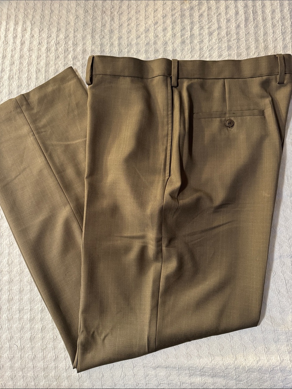 Haggar Men's Dress Pants in Olive